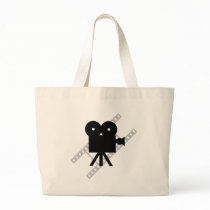 hollywood movie cine camera film canvas bags