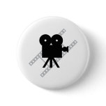 hollywood movie cine camera film pin