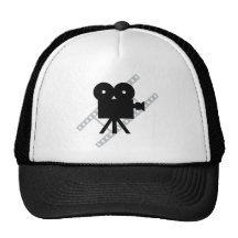 hollywood movie cine camera film trucker hat