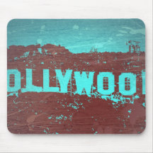 Hollywood sign Los Angeles Mousepad