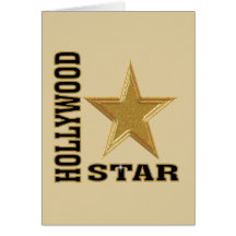 Hollywood Star Greeting Cards