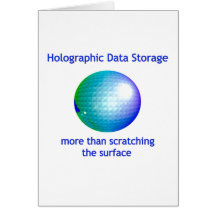Holographic Data Storage Greeting Cards