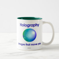Holography: Images that move you (blue ed.) mugs