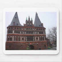 Holsten Gate -  Lubeck Germany Mouse Pad
