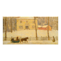 Holtons Old House in Montreal James Wilson Morrice Picture Card