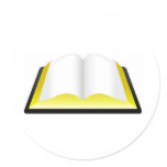 Holy Bible Round Stickers
