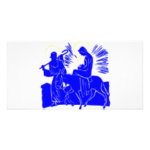Holy Family Customized Photo Card