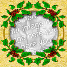 Holy frame template acrylic cut out