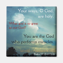 Holy God magnet
