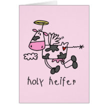 Holy Heifer Tshirts and Gifts Card
