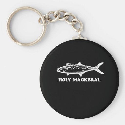 HOLY MACKERAL T-shirt Keychain