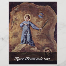 Holy Martyr Fragment By Longhi Pietro Flyers