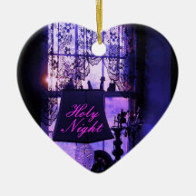 Holy  Night Christmas Ornament