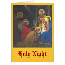Holy Night Greeting Cards