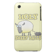 holy sheep balls funny unraveling yarn sheep iphone 3 covers