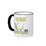 holy sheep balls funny unraveling yarn sheep coffee mug