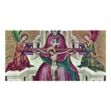 Holy Trinity By Österreichischer Meister Photo Cards