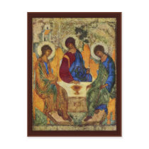 Holy Trinity By Rublã«V Andrej Postcard