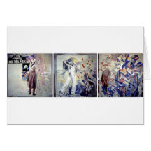 Homage to Jacques Tati Greeting Card