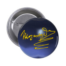 HOMAGE TO MOZART,blue topaz Buttons