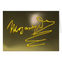 HOMAGE TO MOZART, Grey Agate Card