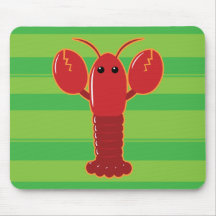 Homard mignon tapis de souris