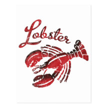 Homard n'importe qui ? carte postale