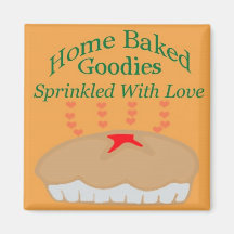 Home Baked Goodies Magnet