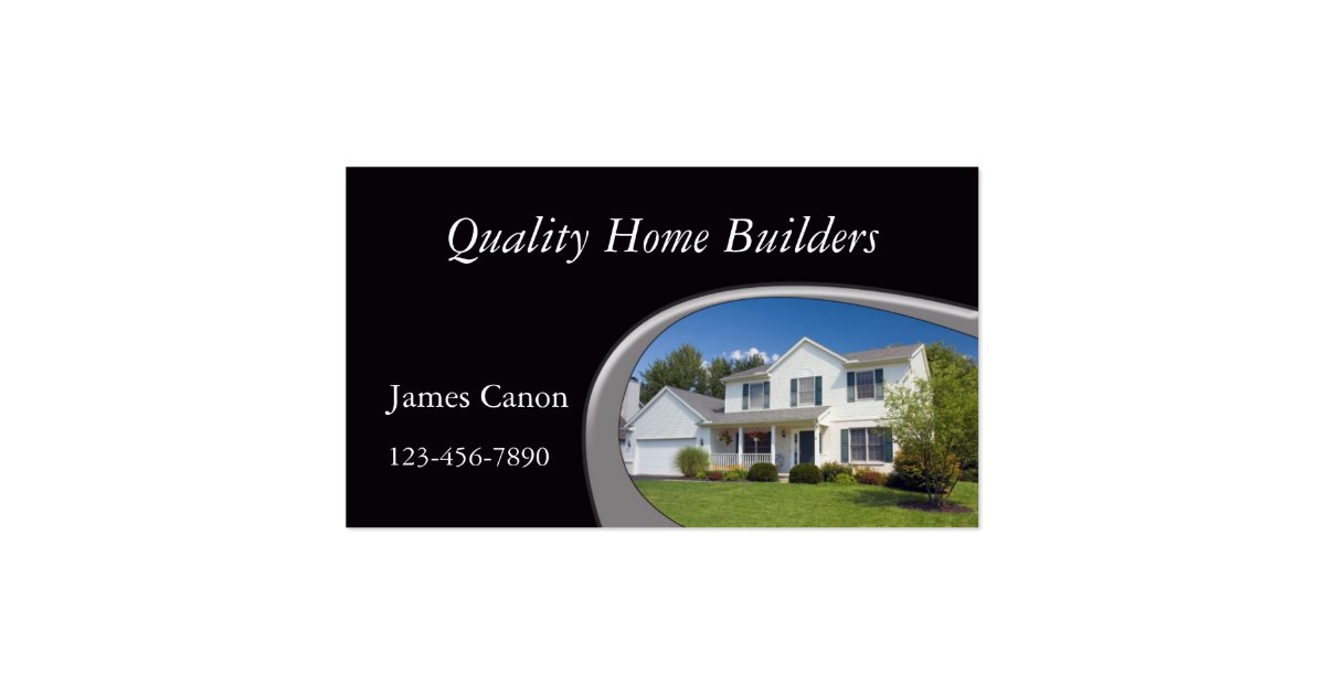 Home Builder Business Card : Zazzle