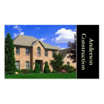Home Builder or Construction Business Card Template