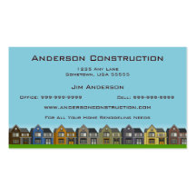 Home Construction Business Card