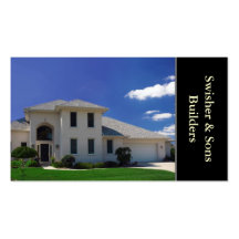 Home Construction Business Card Templates