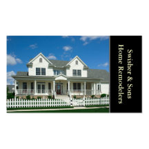 Home Construction Business Card Templates