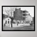 Home for Invalid Soldiers in Washington, DC 1865 Print