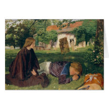 Home from Sea - Arthur Hughes Greeting Cards