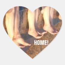 HOME! HEART STICKER