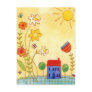 home is where the heart is postcard