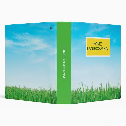 Home Landscaping Binder