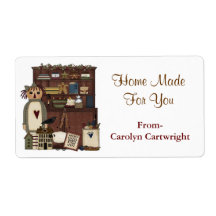 Home Made Products Labels