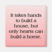 Home of Hearts Magnets