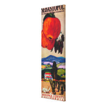 Home of the Gravenstein Poster 2 Canvas Print
