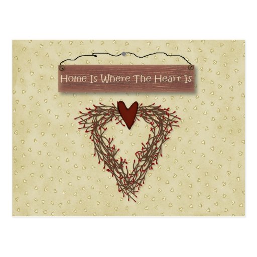 Home Recipe Card Post Card