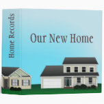 Home Records Customizable Binder