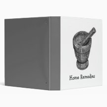 HOME REMEDIES: MORTAR, PESTLE ARTWORK: BINDER