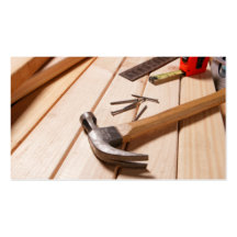 Home Remodeling/Carpentry Business Card