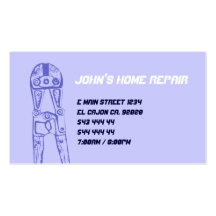 HOME REPAIR BUSINESS/ Profile Card Business Card Template