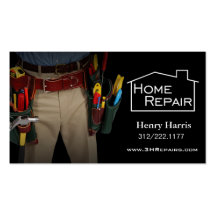 Home Repair Handyman Business Cards
