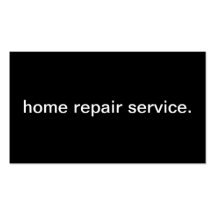 Home Repair Services Gifts Business Card