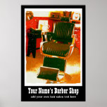 Home Salon or Hairdresser Vintage Advertisement posters