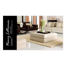 Home Stager Interior Designer Business Card Templates